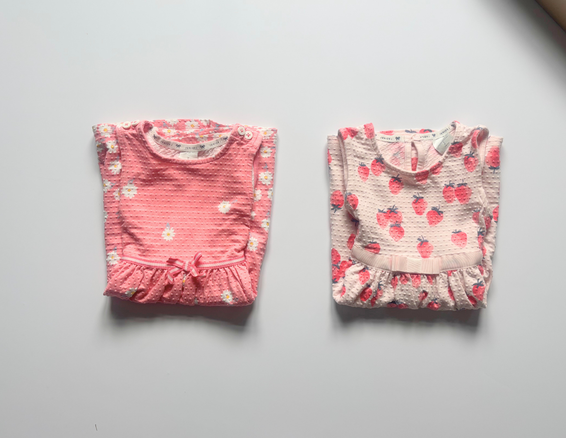 Jasper Conran Girls Summer Dress Duo 2-3y