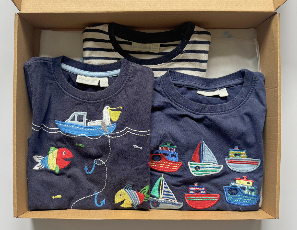 JoJo Maman Bebe Boys Summer T-Shirt Selection 2-3y