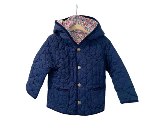 JoJo Maman Bebe Reversible Padded Coat