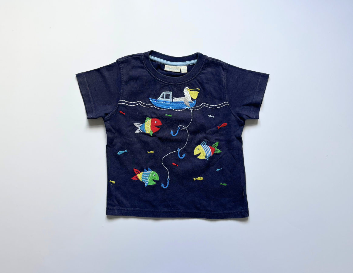 JoJo Maman Bebe Boys Summer T-Shirt Selection 2-3y
