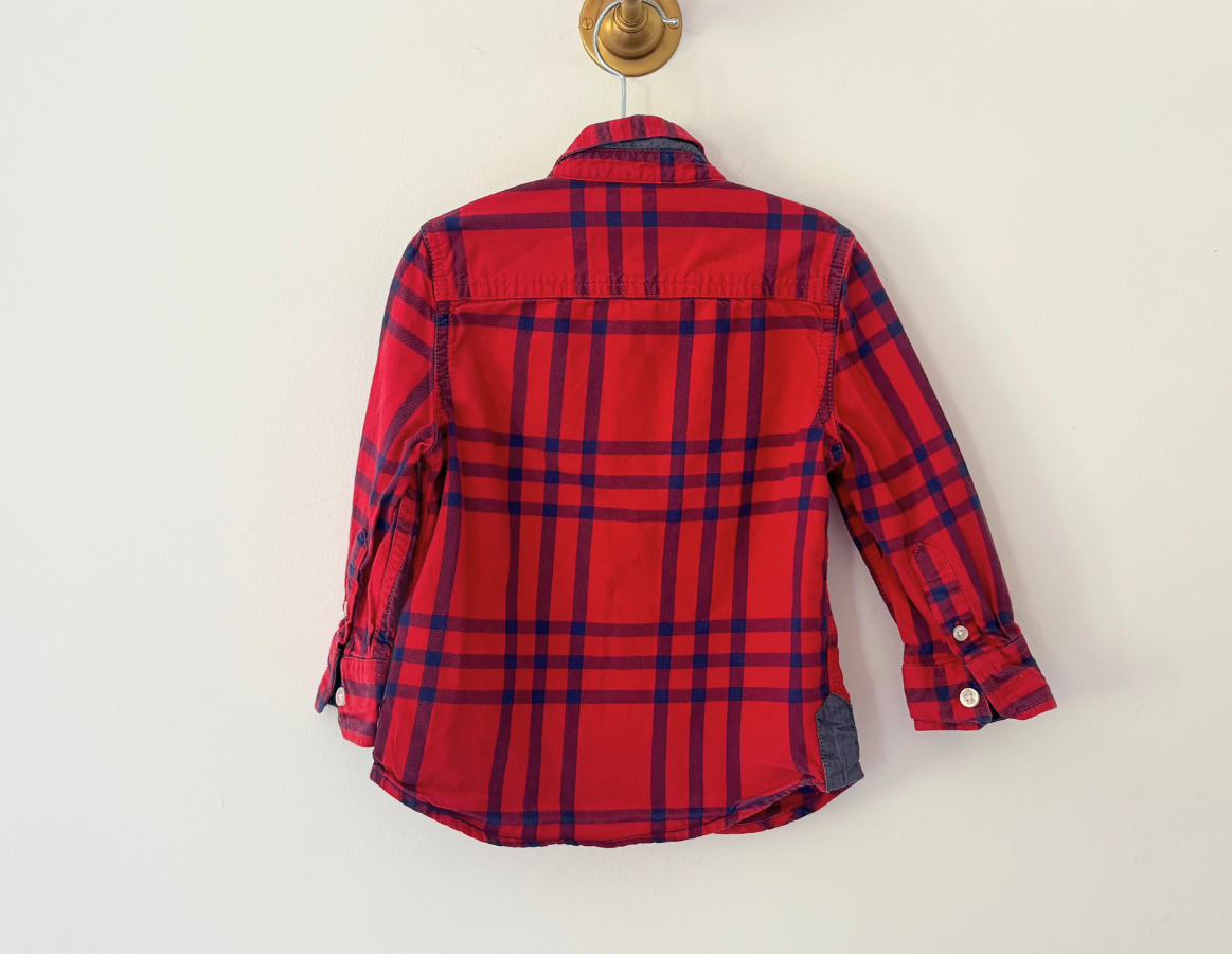 Mini Boden Checked Shirt