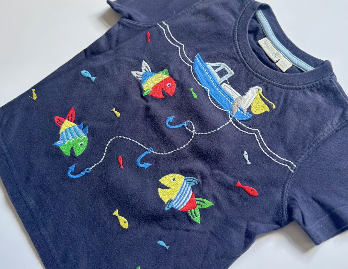 JoJo Maman Bebe Boys Summer T-Shirt Selection 2-3y