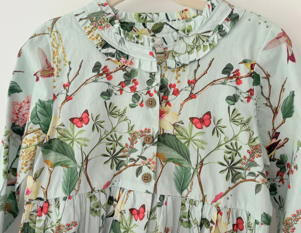 Next Floral Print Shirt Dress