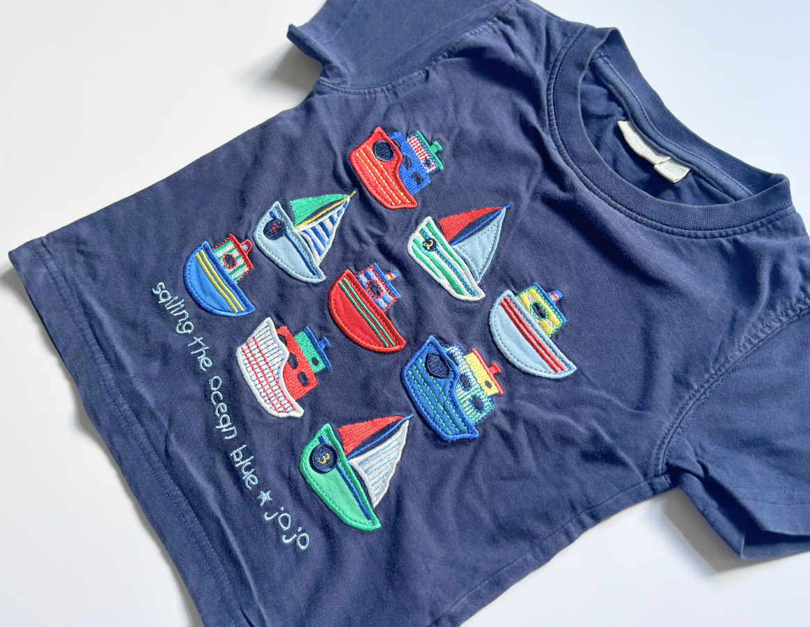 JoJo Maman Bebe Boys Summer T-Shirt Selection 2-3y