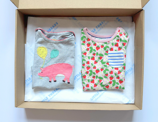 Mini Boden Girls T-Shirt Duo 3-6m