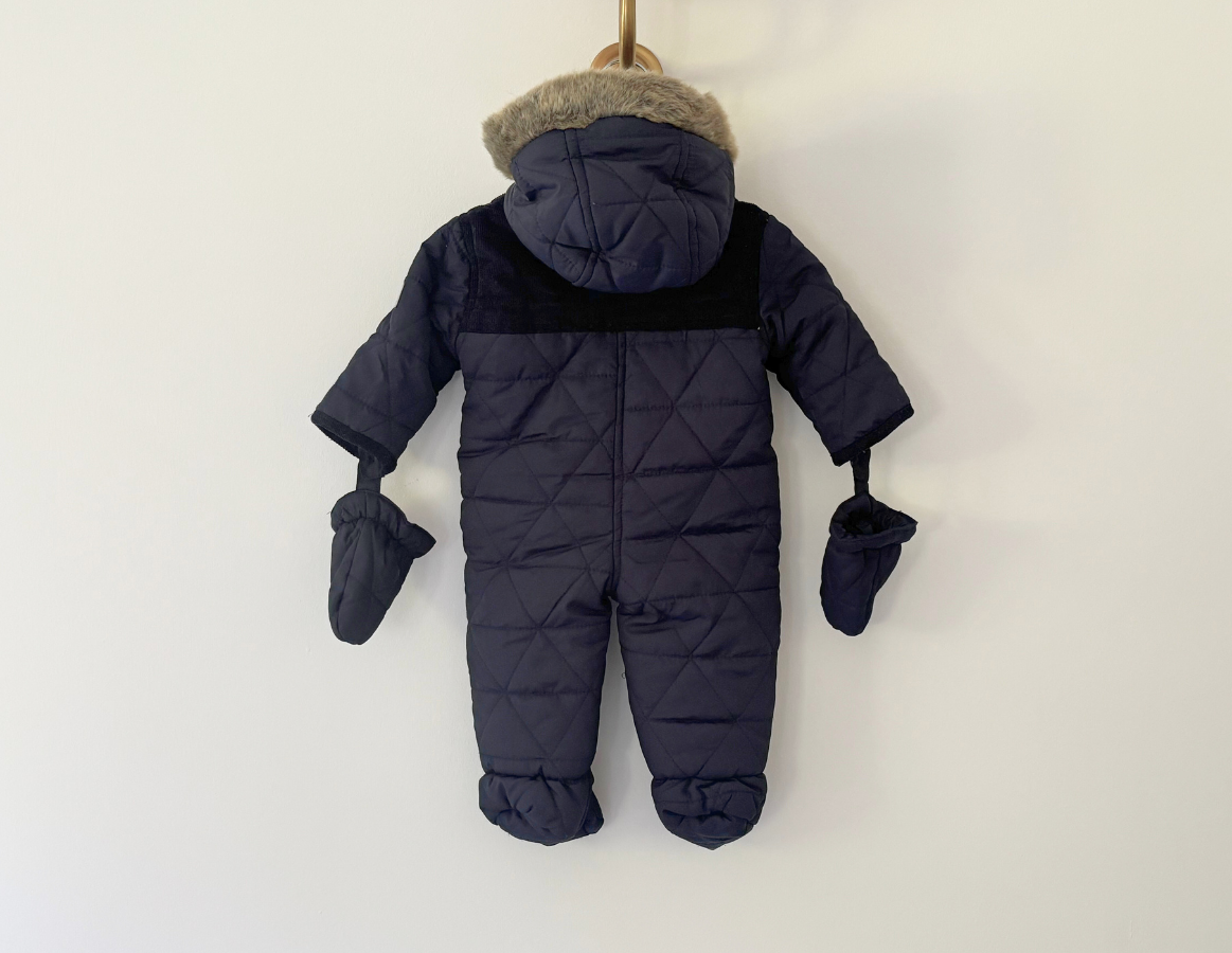 Junior Jasper Conran Fleece Lined Snow Suit with mittens