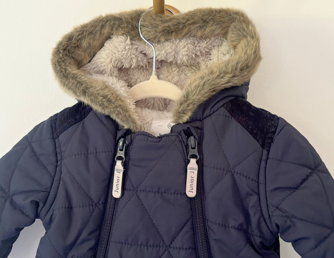 Junior Jasper Conran Fleece Lined Snow Suit with mittens