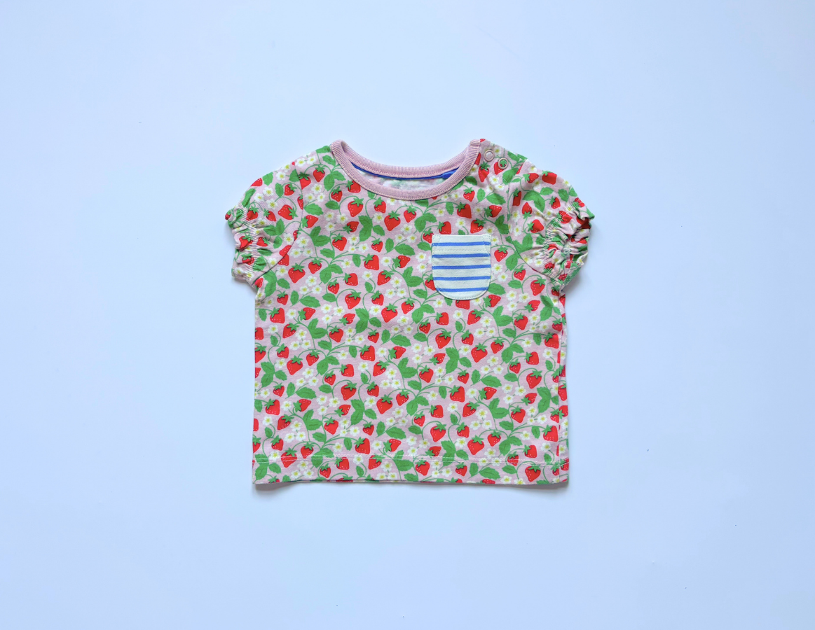 Mini Boden Girls T-Shirt Duo 3-6m