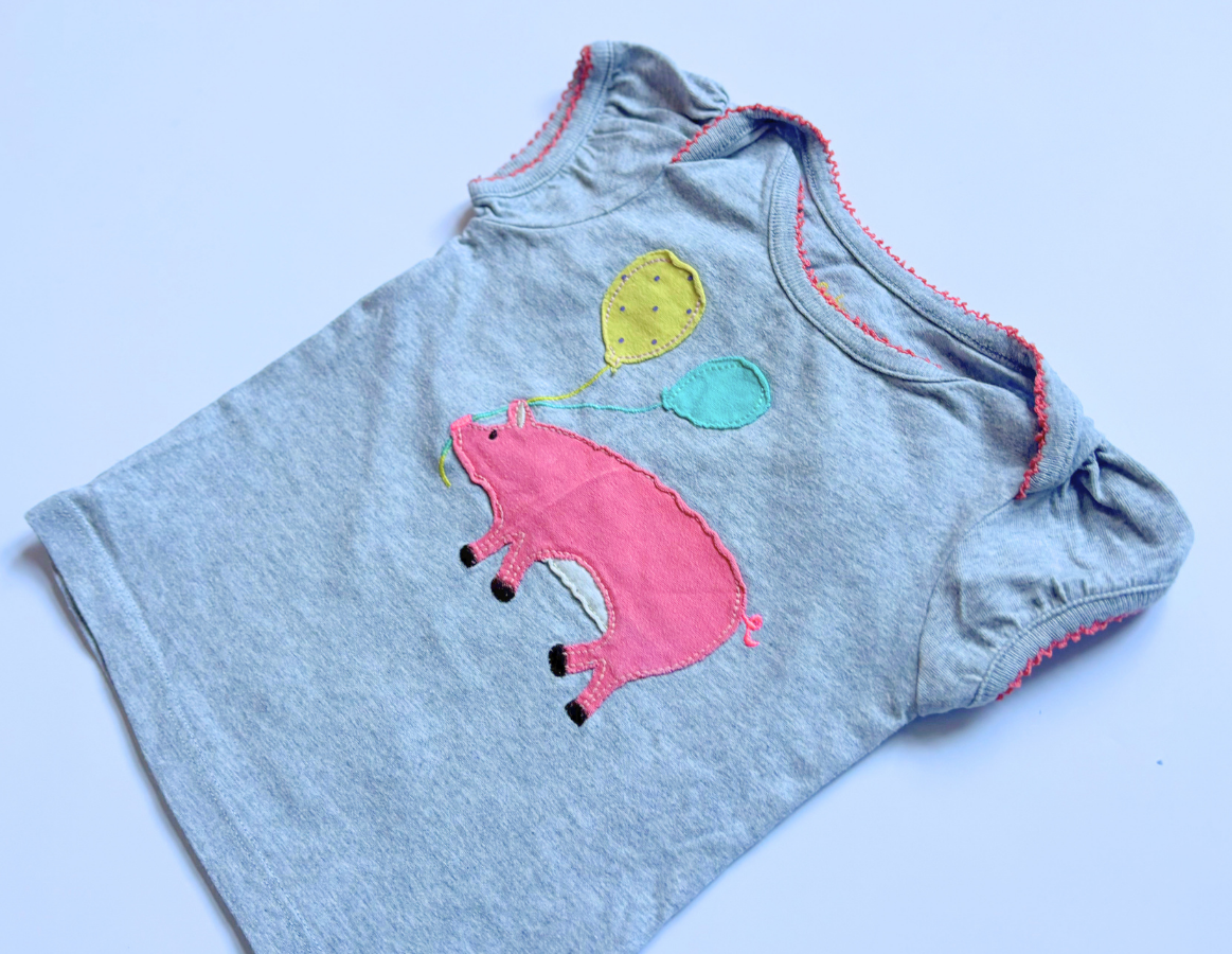 Mini Boden Girls T-Shirt Duo 3-6m