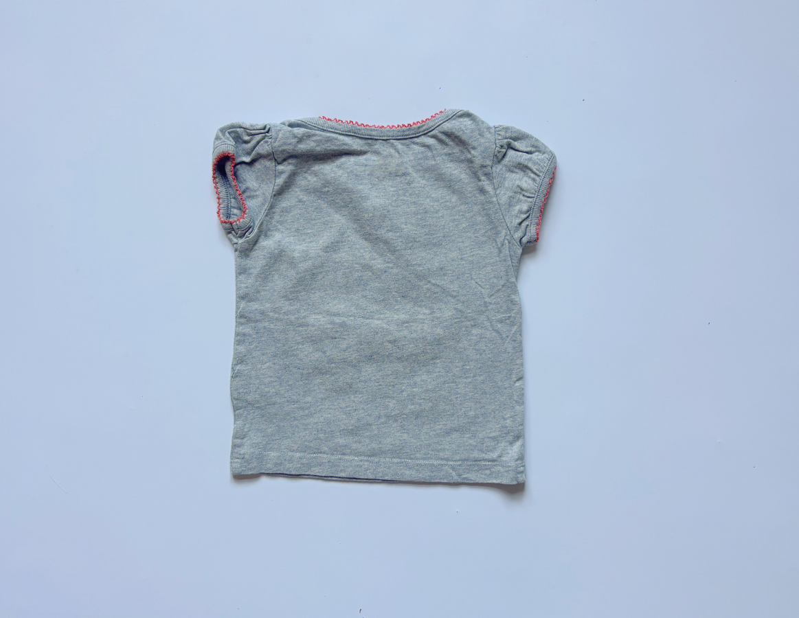 Mini Boden Girls T-Shirt Duo 3-6m