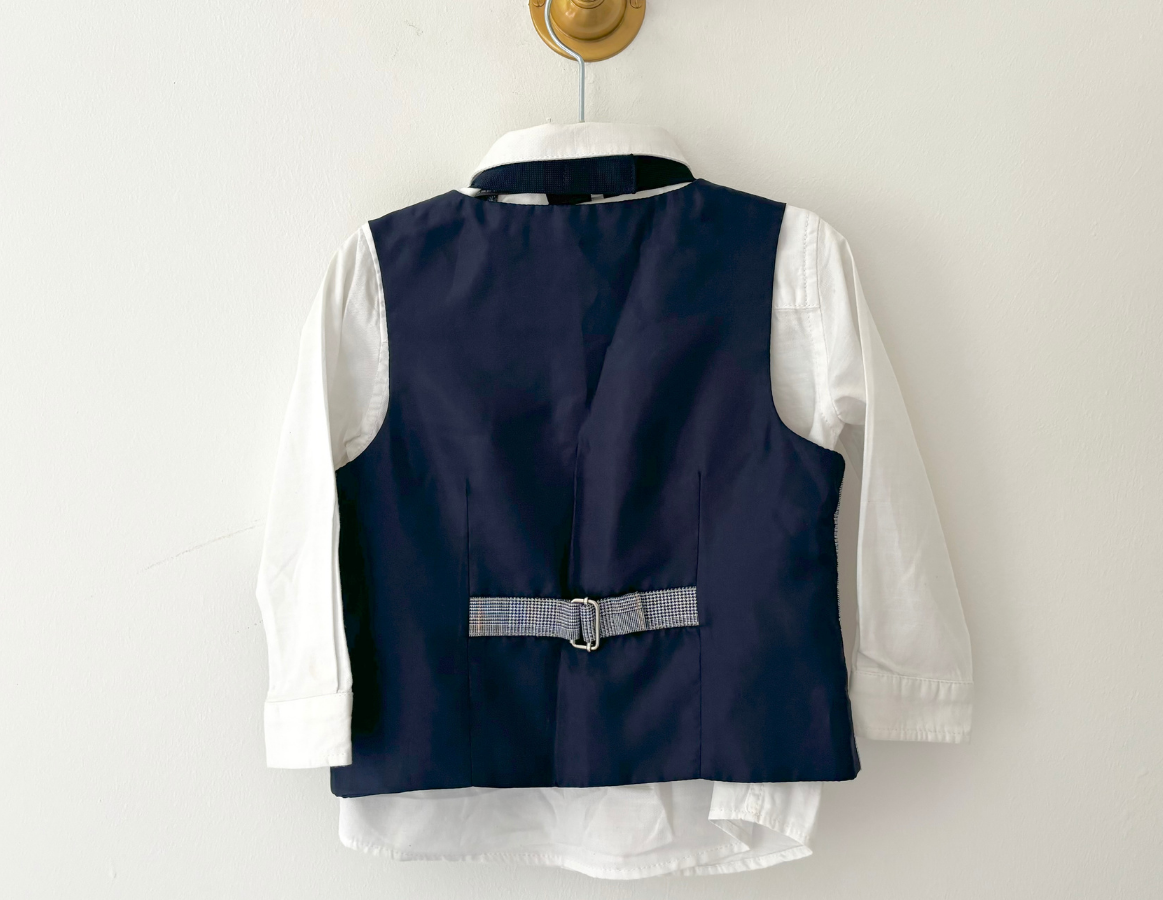 M&S Shirt, Waistcoat & Trouser Set