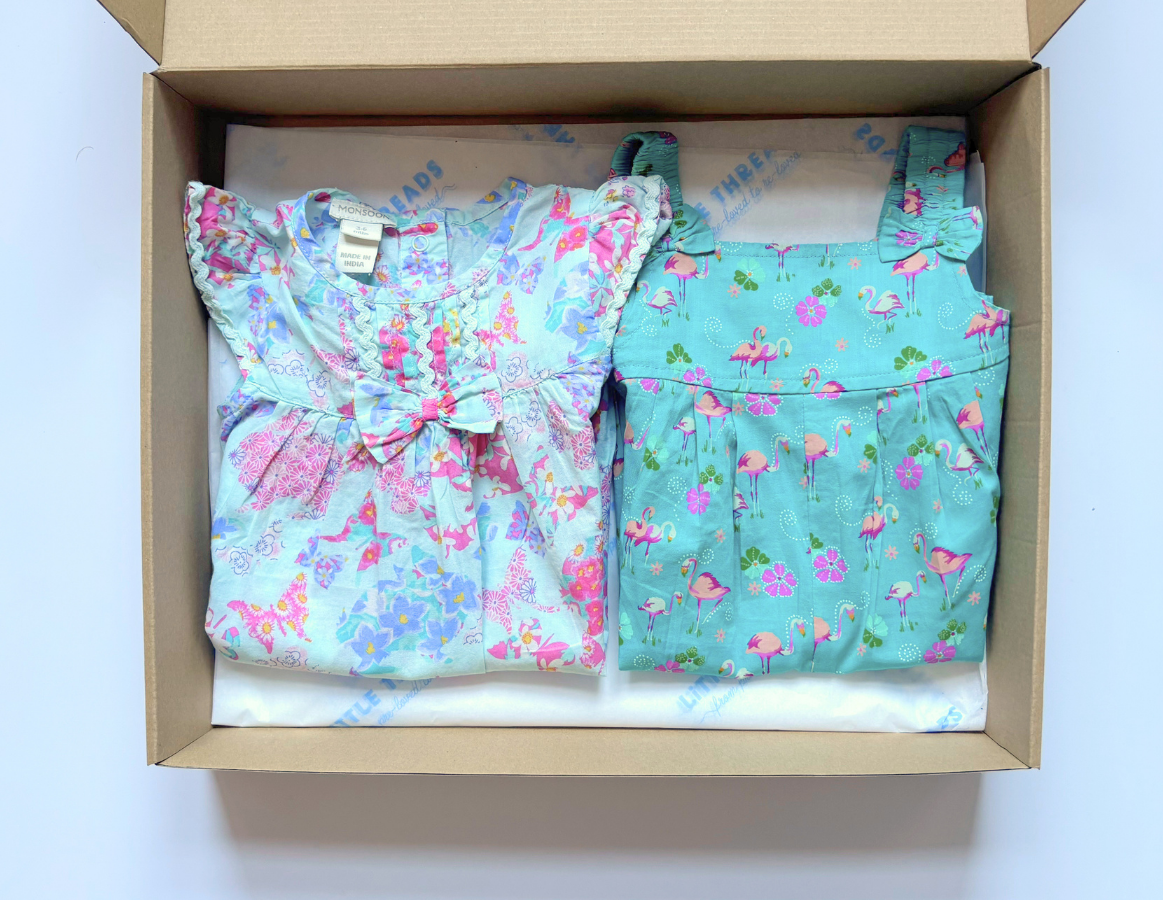 Monsoon Girls Summer Romper Duo 3-6m