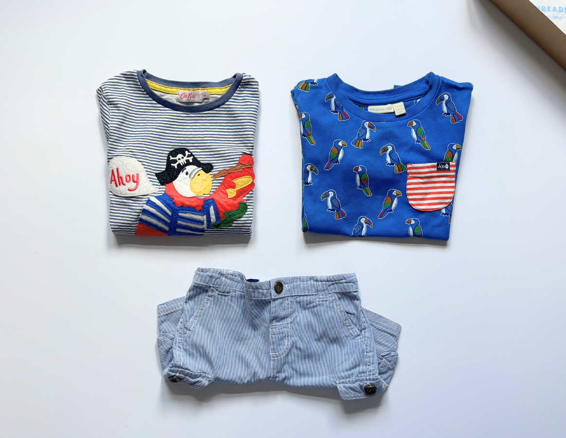 Parrots & Pirates Boys Summer Selection 2-3y