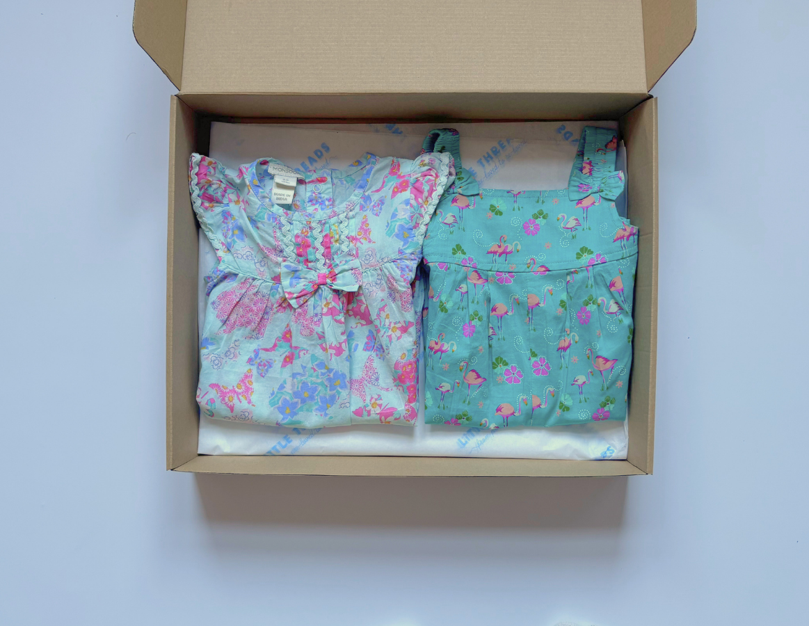 Monsoon Girls Summer Romper Duo 3-6m