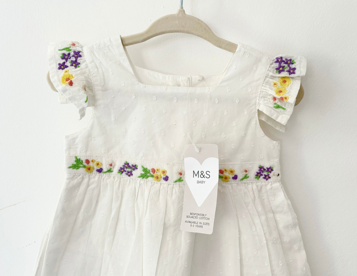 M&S Floral Party Dress