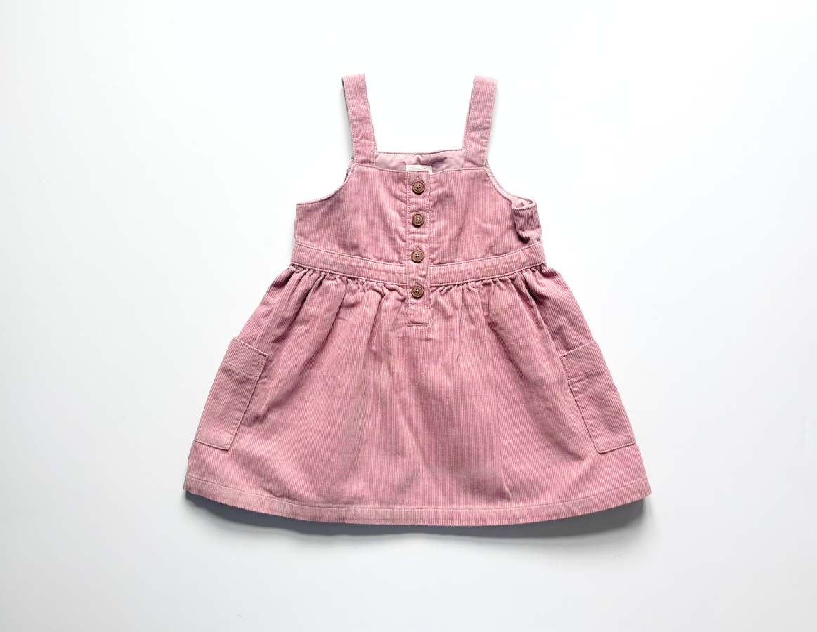 Next corduroy dungaree dress