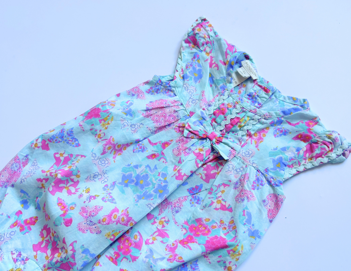 Monsoon Girls Summer Romper Duo 3-6m