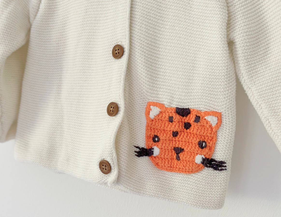 John Lewis Knitted Tiger Jacket