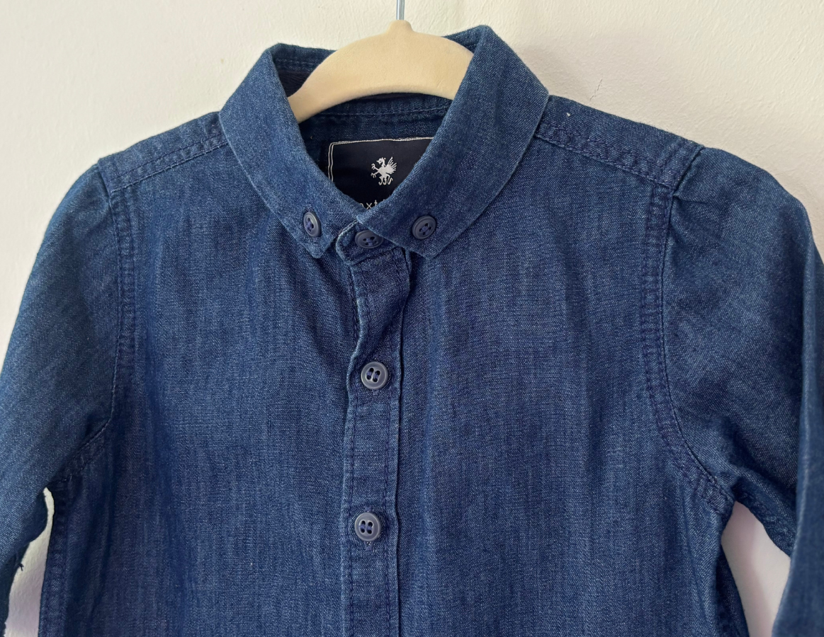 Next Denim Cotton Shirt