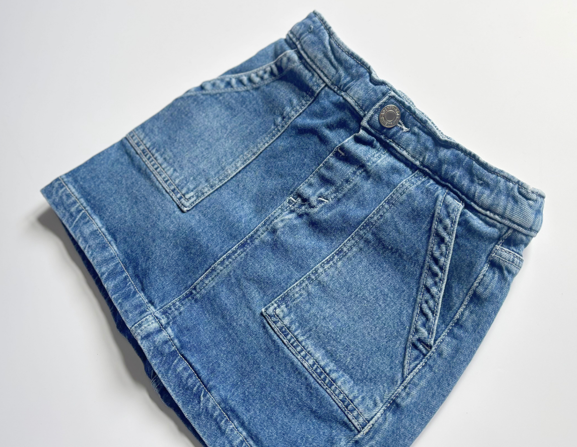 H&M girls denim skirt