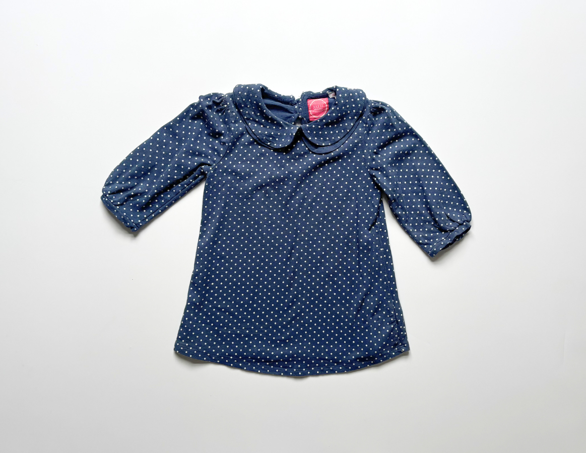 Joules girls collared spring long sleeve top