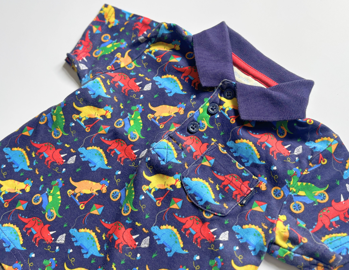 JoJo Maman Bebe Dinosaur Summer T-shirt Selection 12-18m