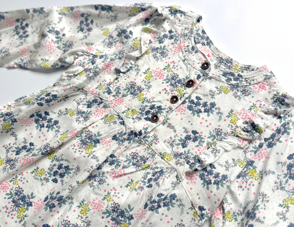 Fat Face girls spring/summer floral blouse