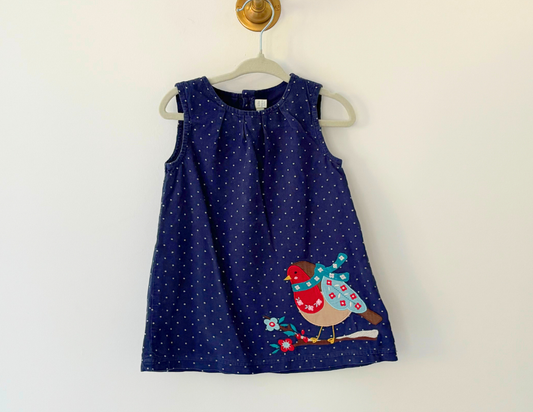 JoJo Maman Bebe Robin Motif Dress