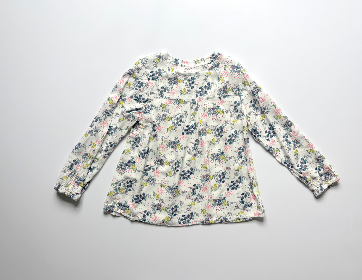 Fat Face girls spring/summer floral blouse