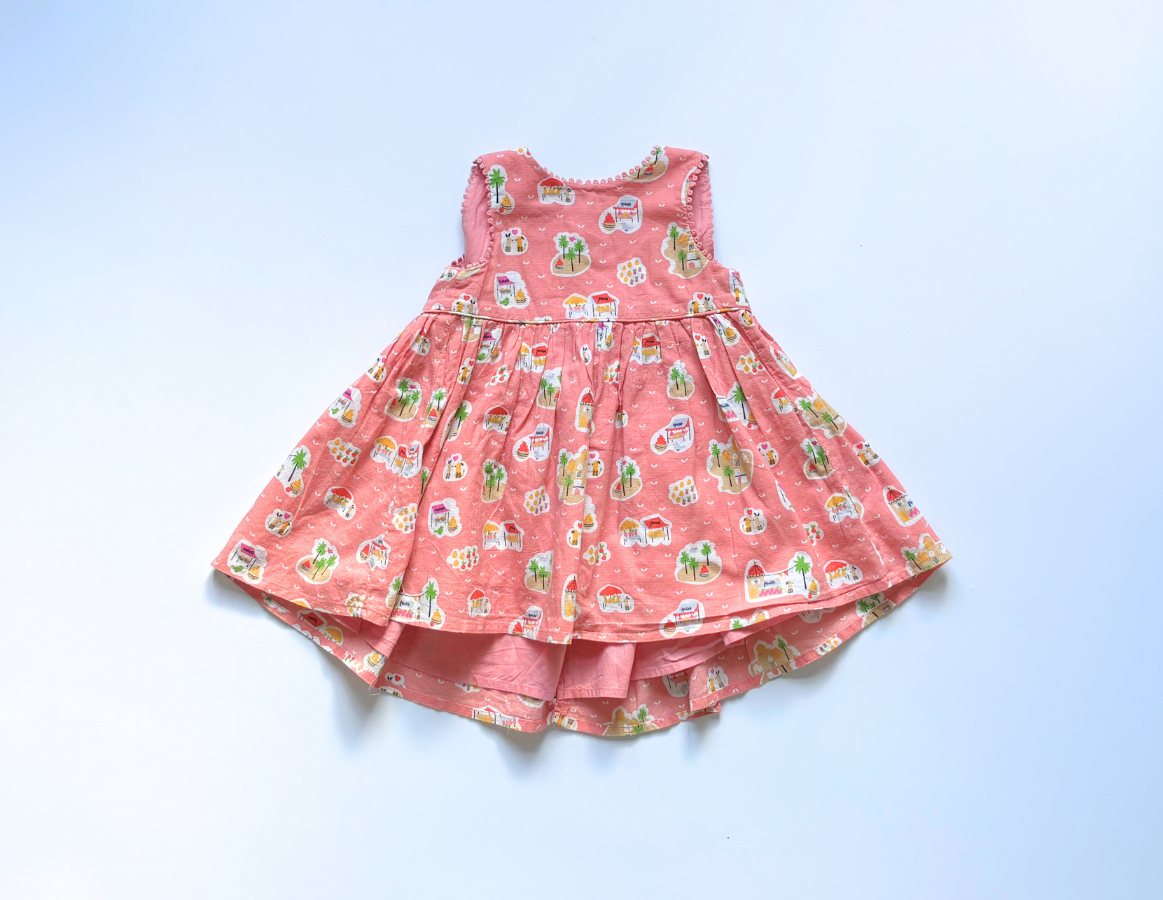 M&S holiday print summer dress