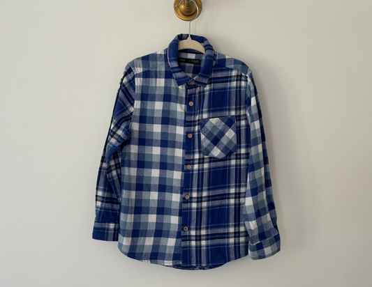 Next Warm Checked Shirt