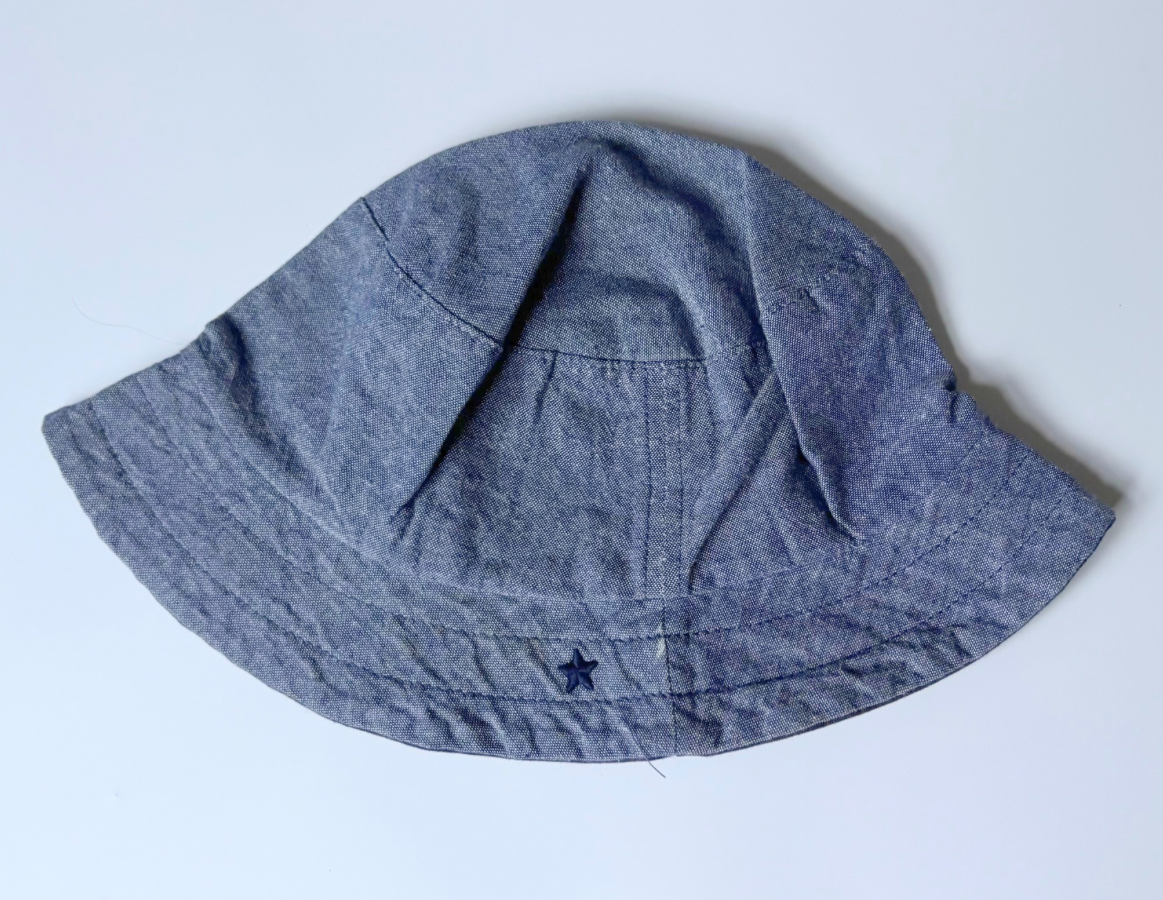 Next Denim & Navy Blue Reversible Sun Hat