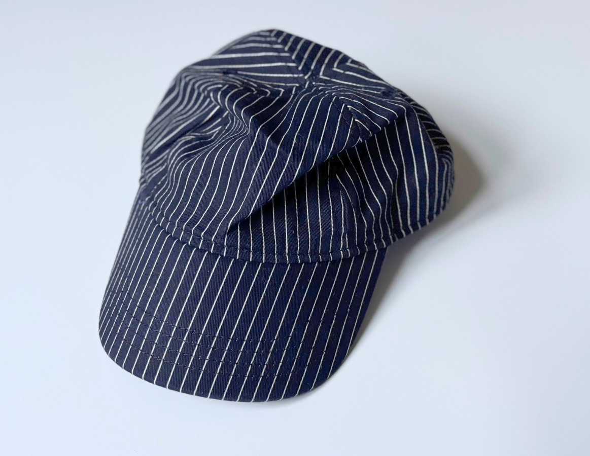 Petit Bateau Navy Pinstripe Cap