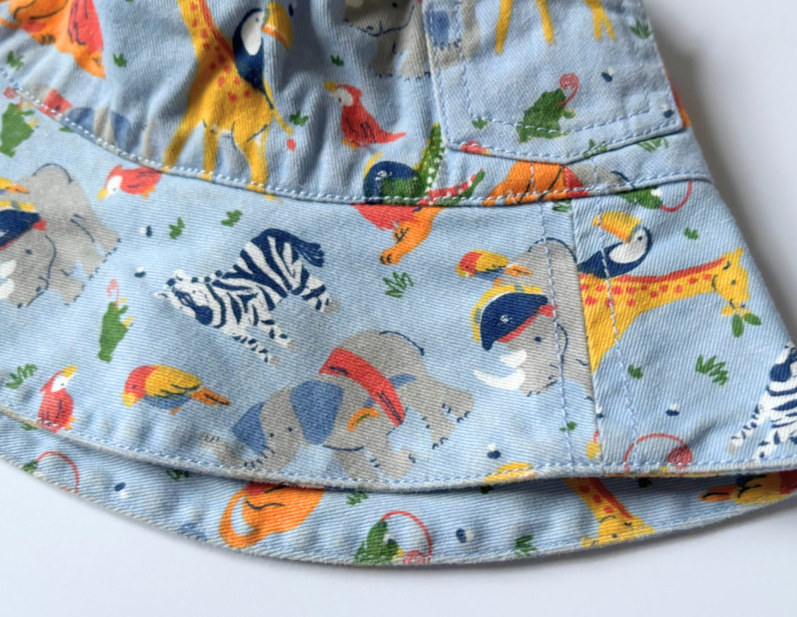 JoJo Maman Safari Print Sun Hat