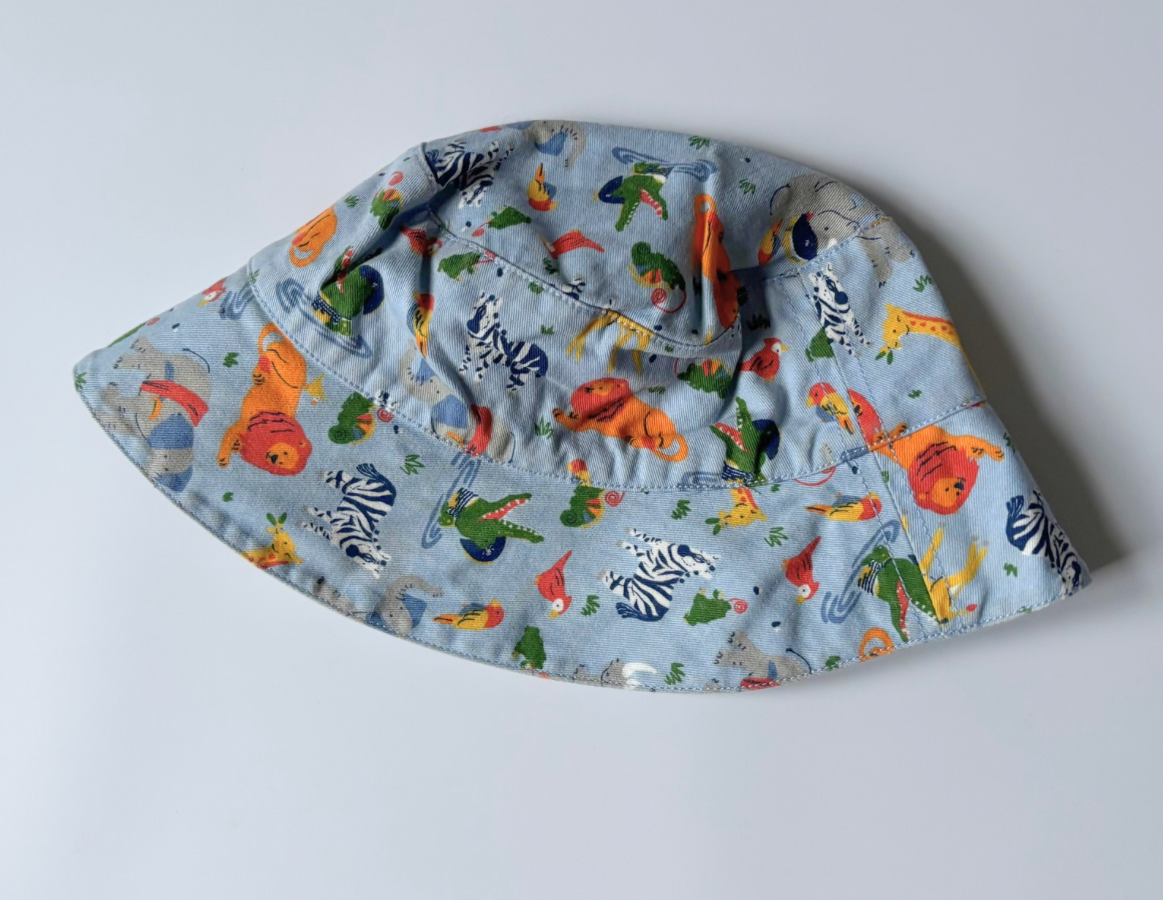JoJo Maman Safari Print Sun Hat