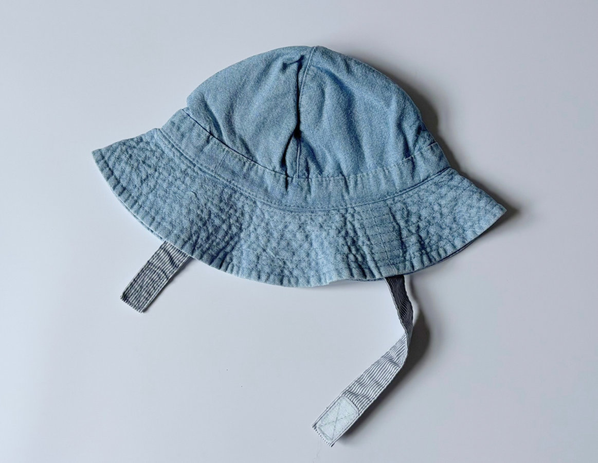 Carters Denim Blue Sun hat