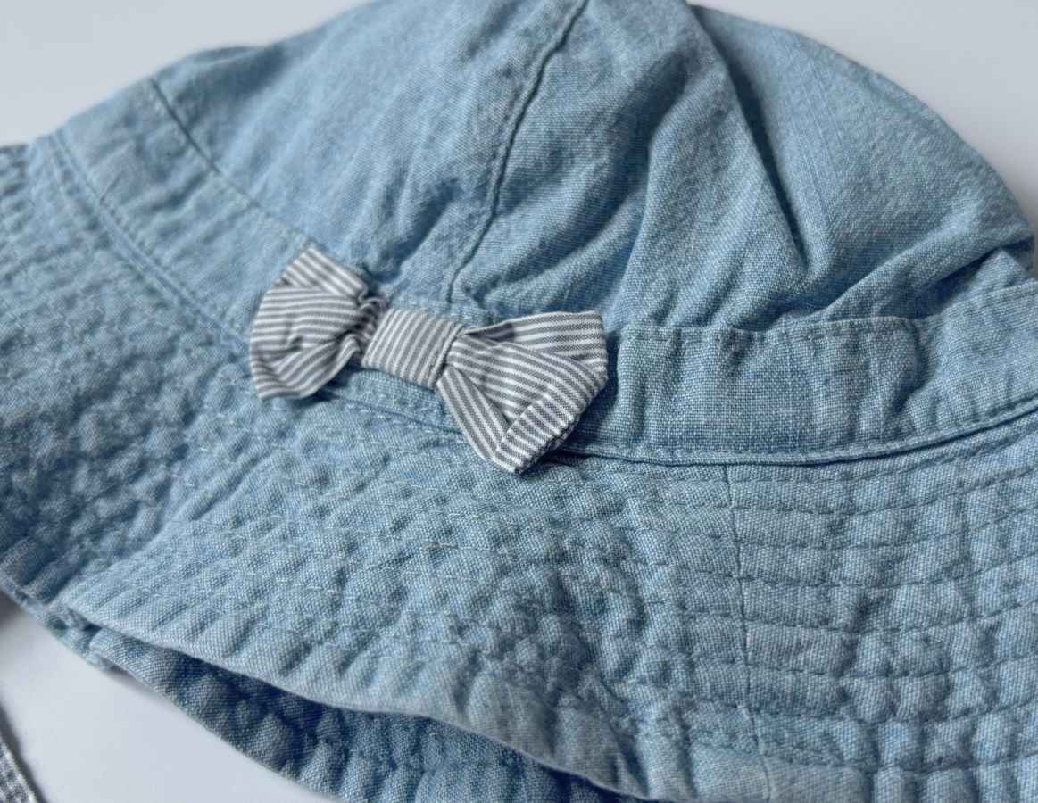 Carters Denim Blue Sun hat