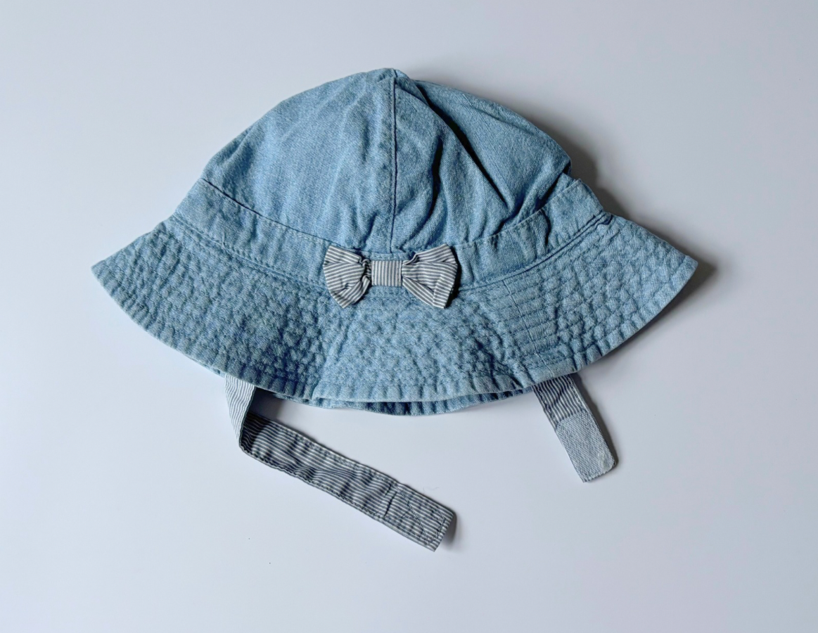 Carters Denim Blue Sun hat