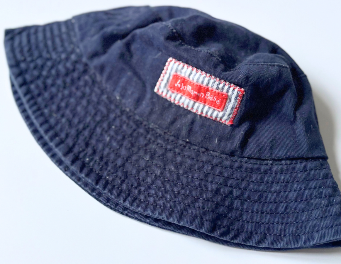JoJo Maman Bebe Navy Cotton Sun Hat