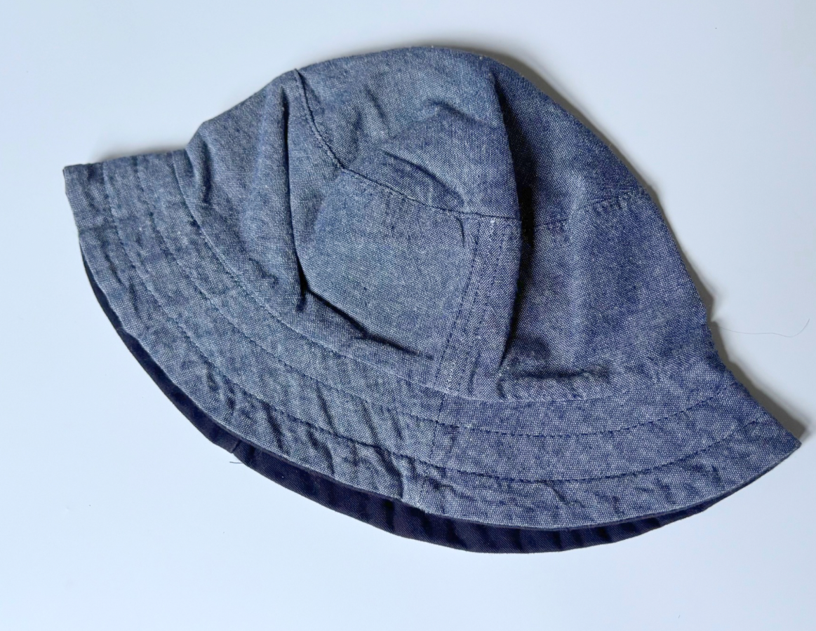 Next Denim & Navy Blue Reversible Sun Hat