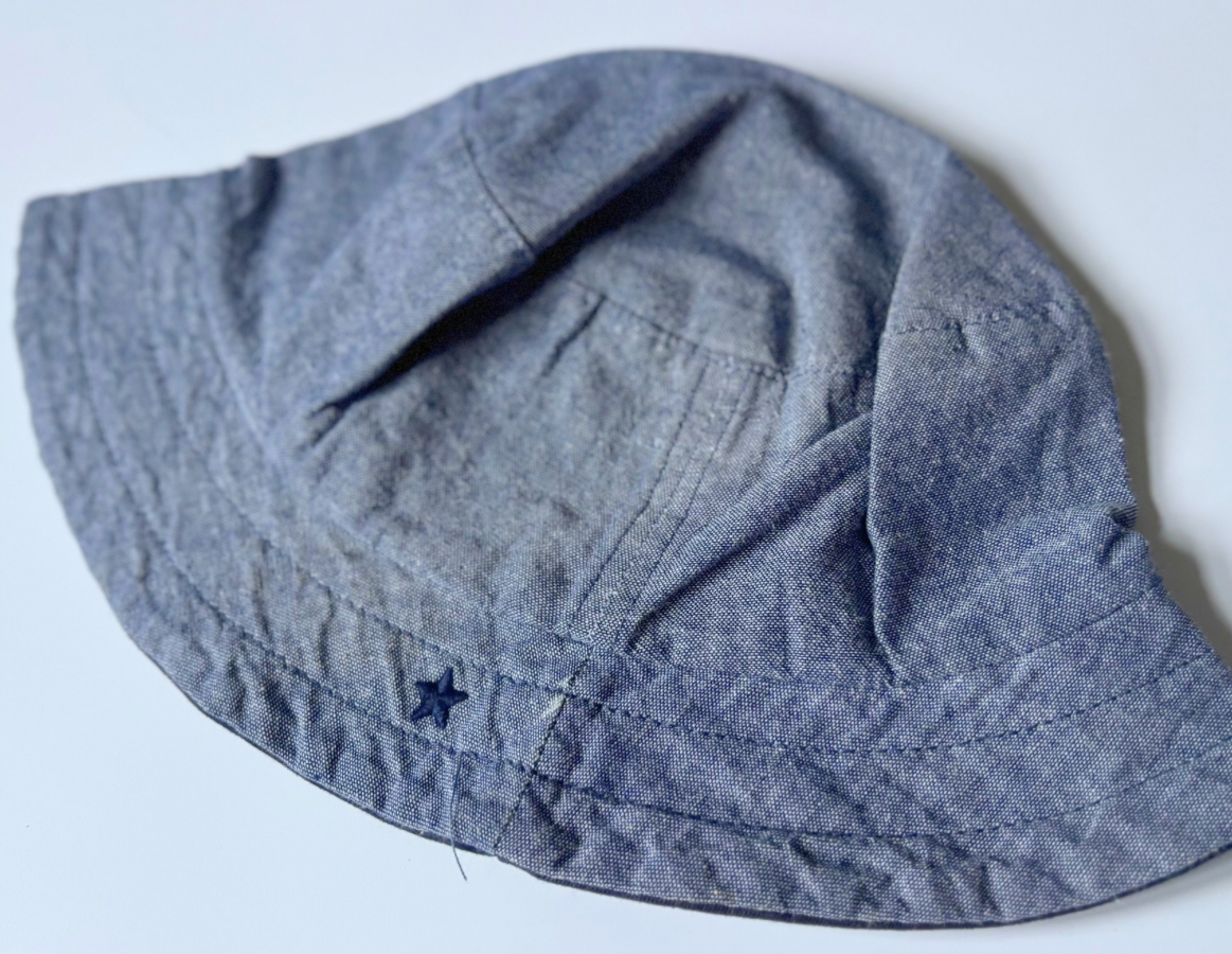Next Denim & Navy Blue Reversible Sun Hat